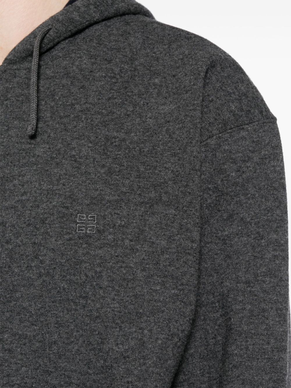 Logo-Embroidered Zip-Up Hoodie