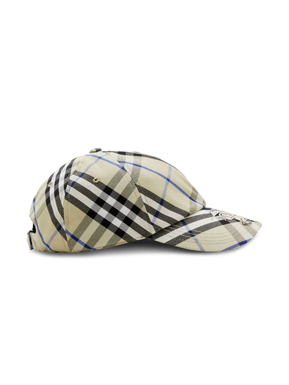 Vintage Check Baseball Cap