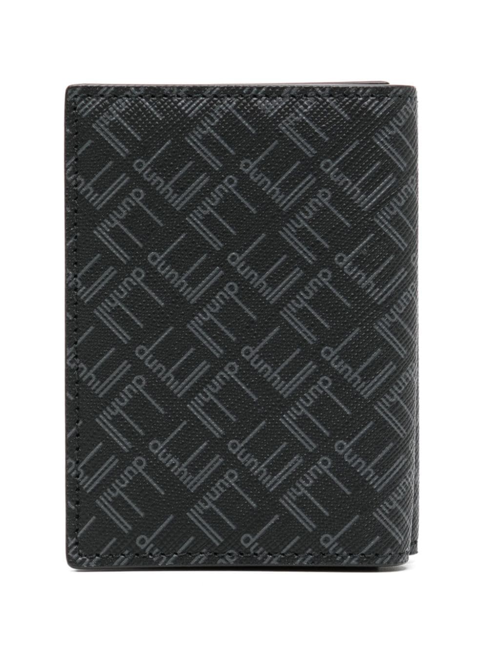 Logo-Print Tri-Fold Wallet