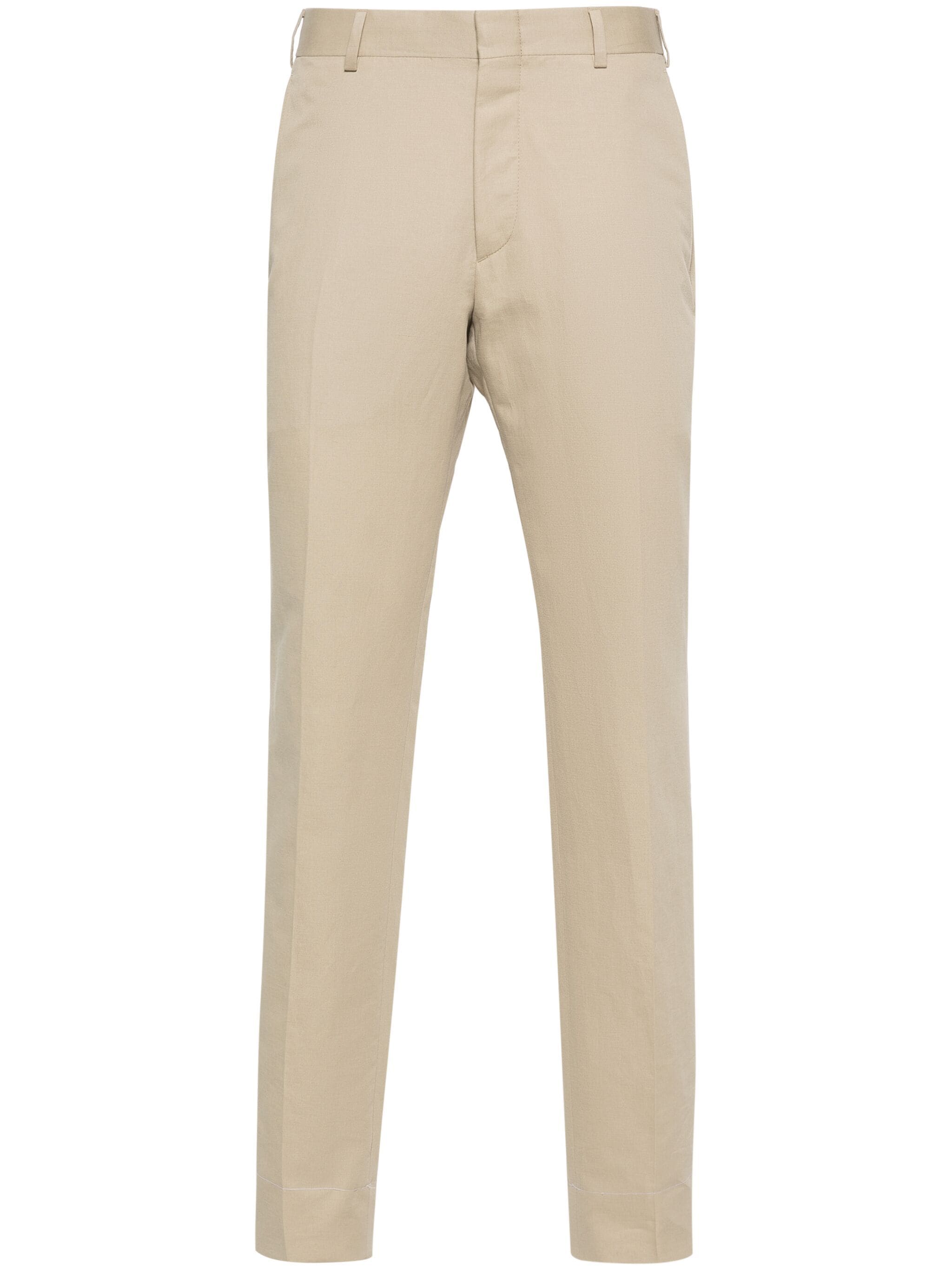 Slim-Cut Chino Trousers