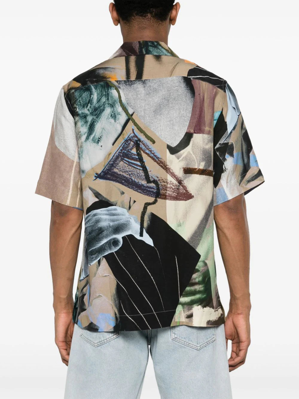 Abstract-Print Shirt