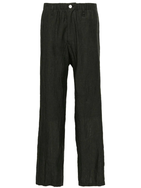 Seam-Detail Tapered Trousers