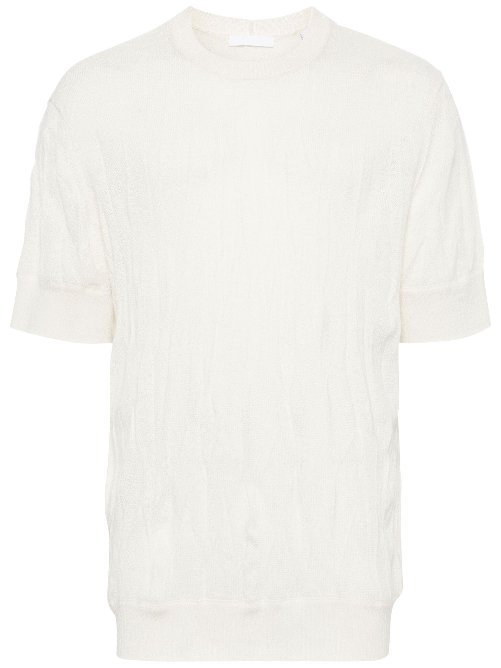 Crinkled Wool T-Shirt