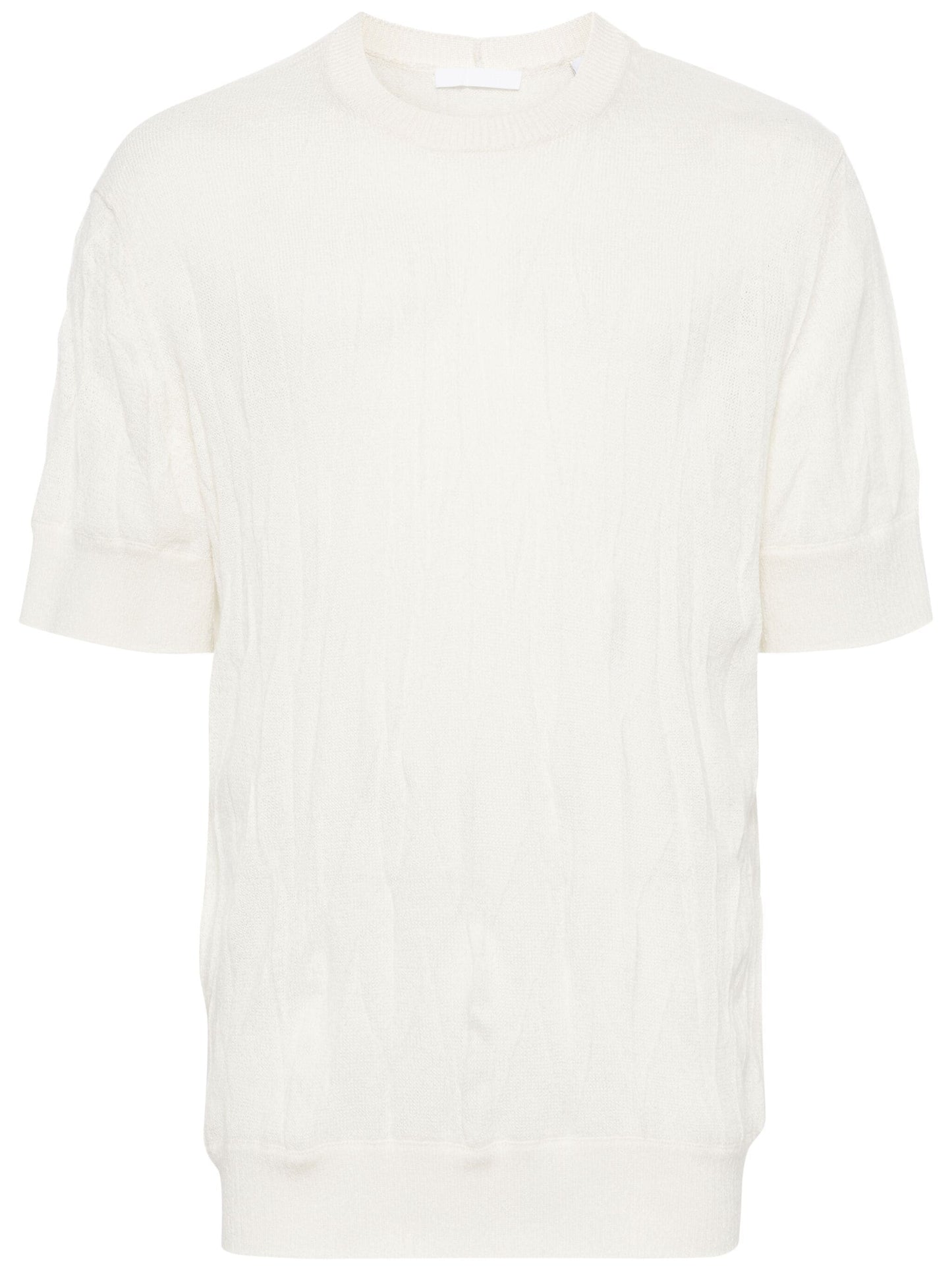 Crinkled Wool T-Shirt