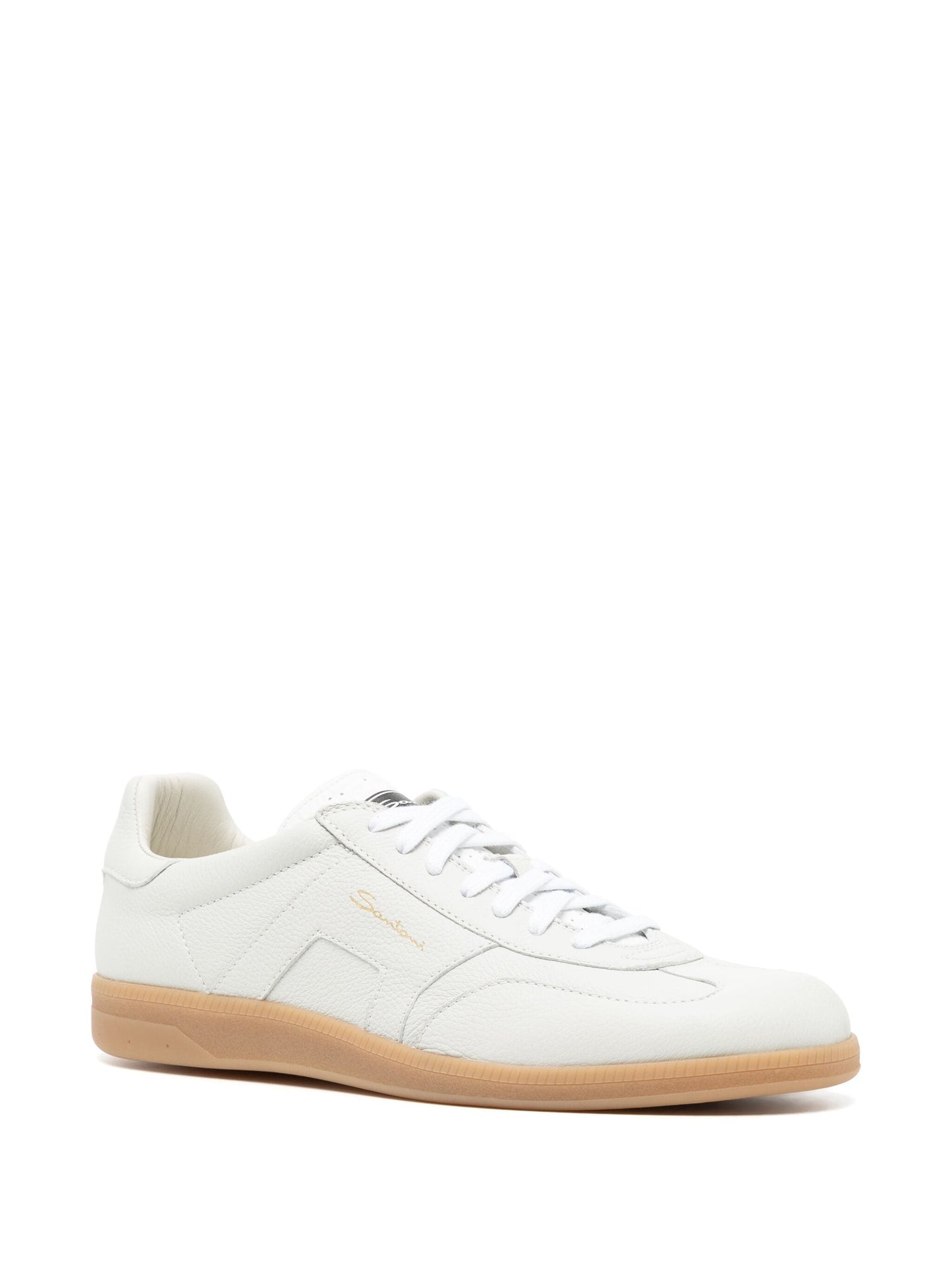 Low-Top Leather Sneakers