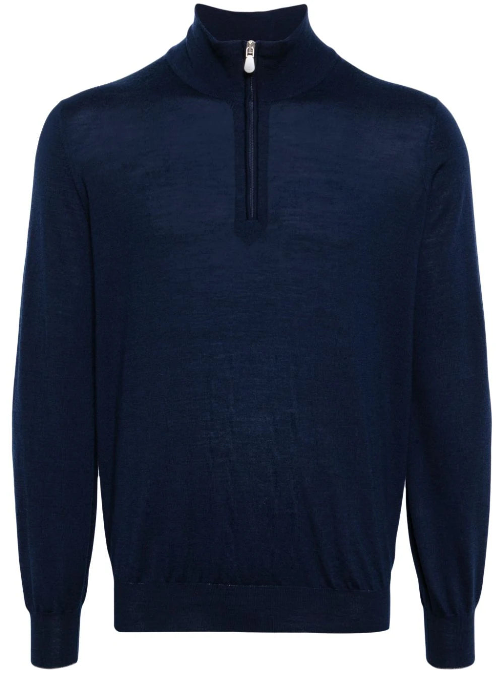 Half-Zip Knitted Jumper