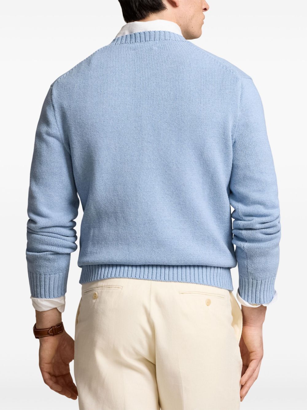 Long-Sleeved Cotton Pullover