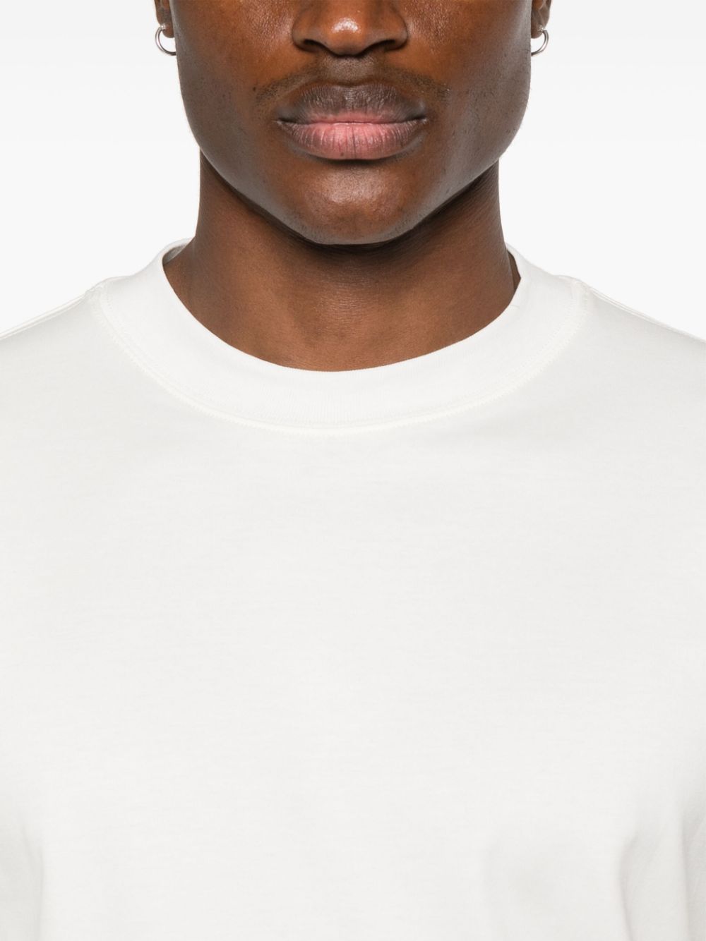 Crew-Neck Cotton T-Shirt