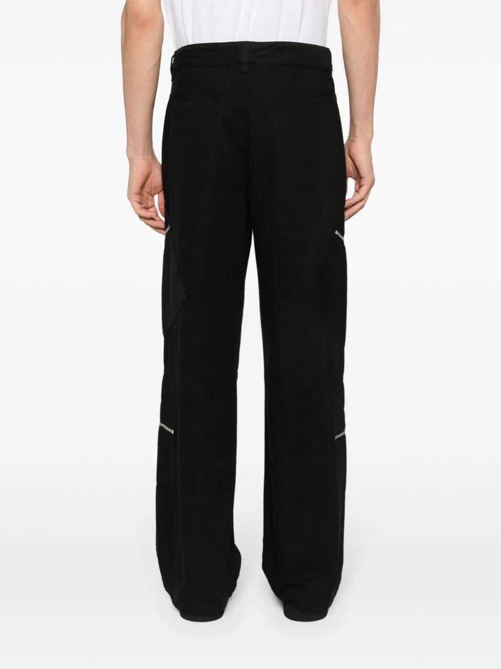 Le Cargo Marrone Straight-Leg Trousers