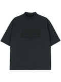 Numbers-Embroidery Cotton T-Shirt