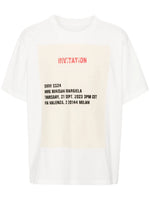 Invitation-Patch Cotton T-Shirt