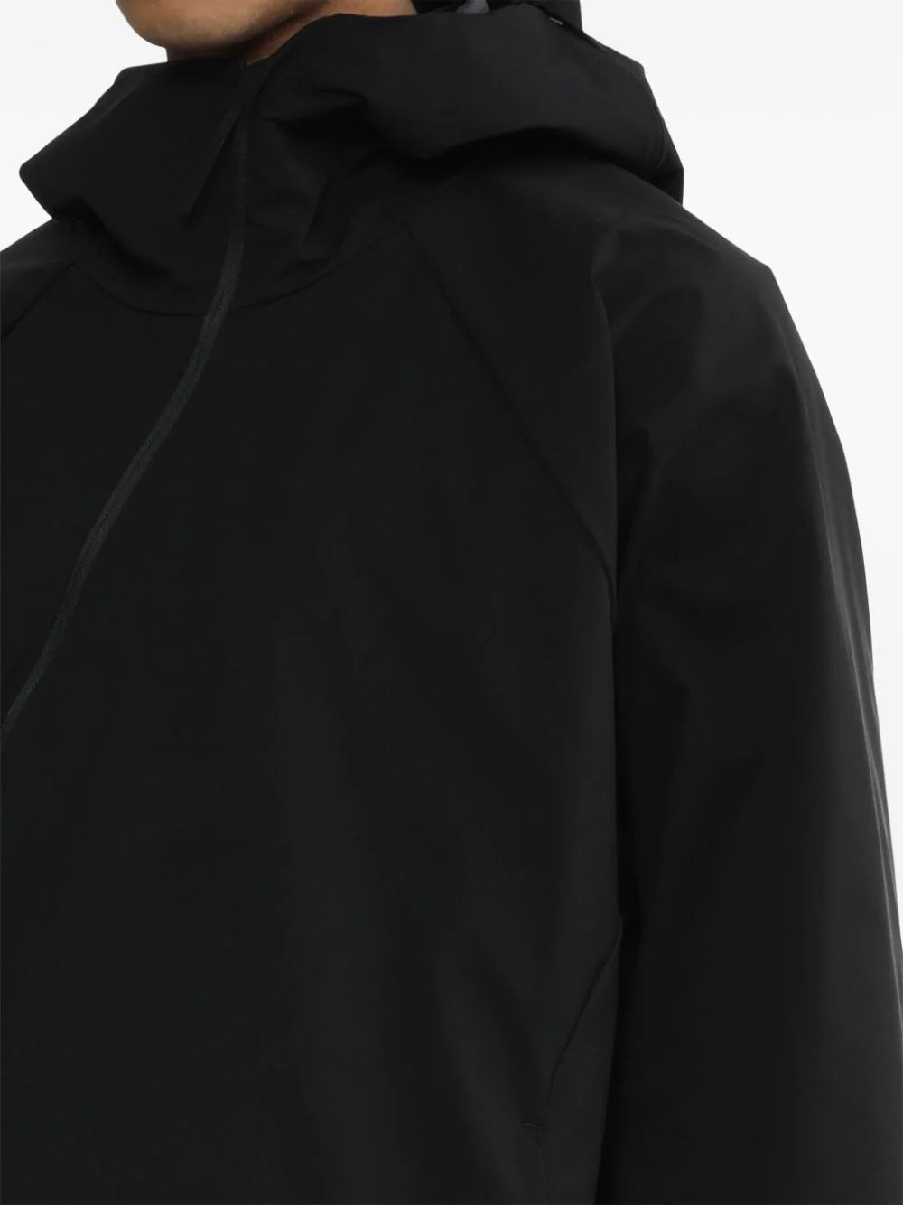 Off-Centre Hooded Jacket