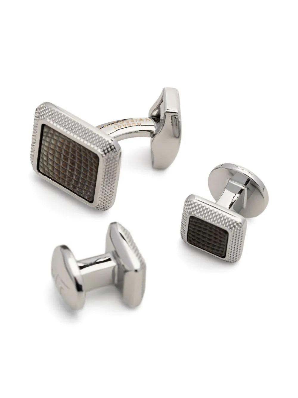 Palladium Squared Cufflinks