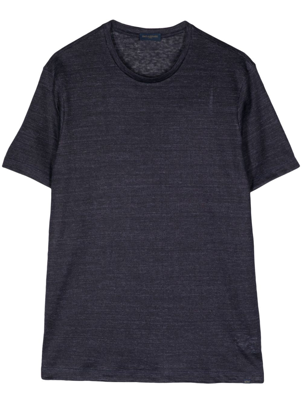 Crew-Neck Linen T-Shirt