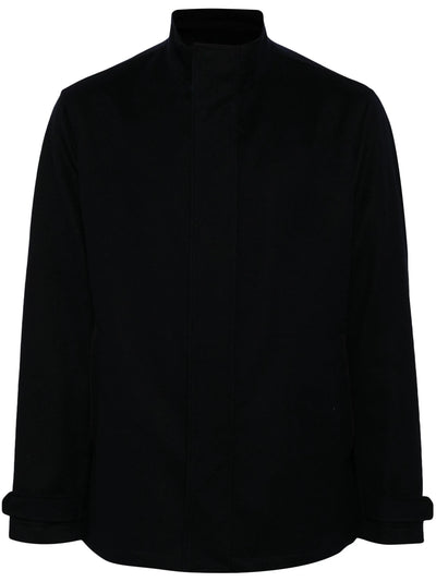 Cashmere Zip-Up Coat