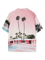 Pink Motel Satin Shirt