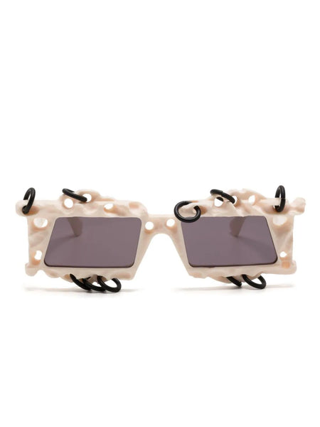 X20 Geometric-Frame Sunglasses