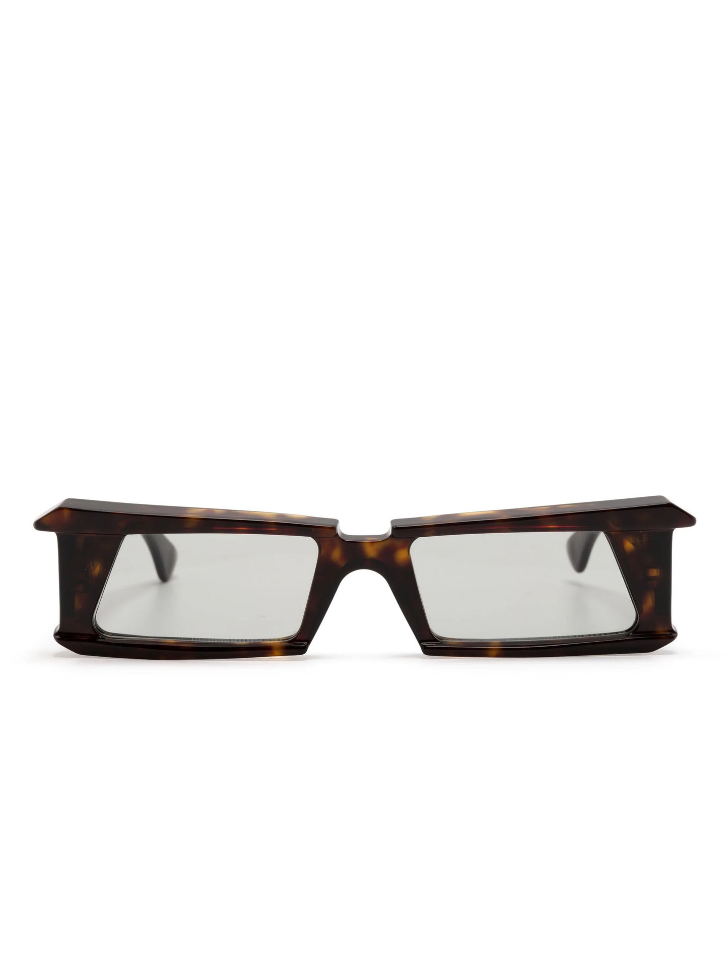 Tortoiseshell Sculpted-Frame Sunglasses