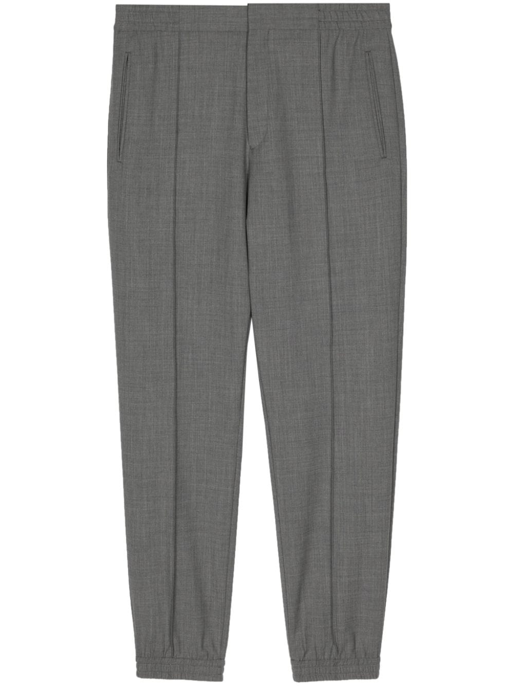 Pleated Tapered Trousers