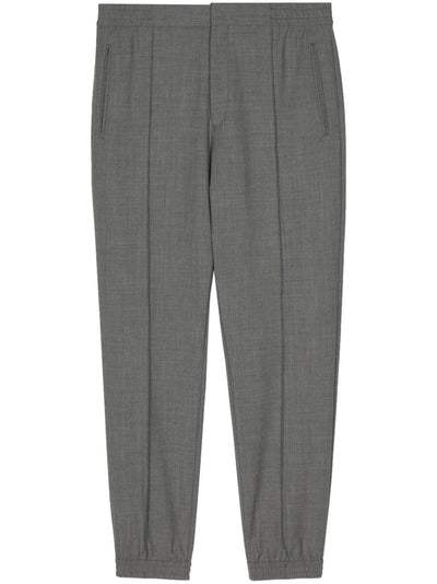 Pleated Tapered Trousers