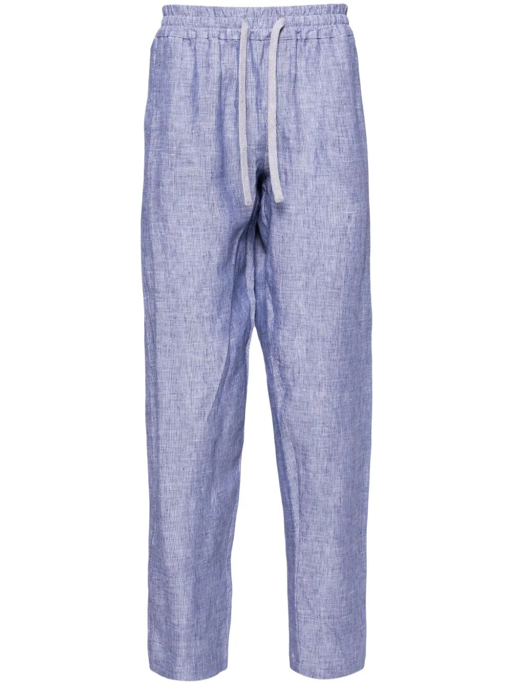 Bonifacio Striped Tapered Linen Trousers