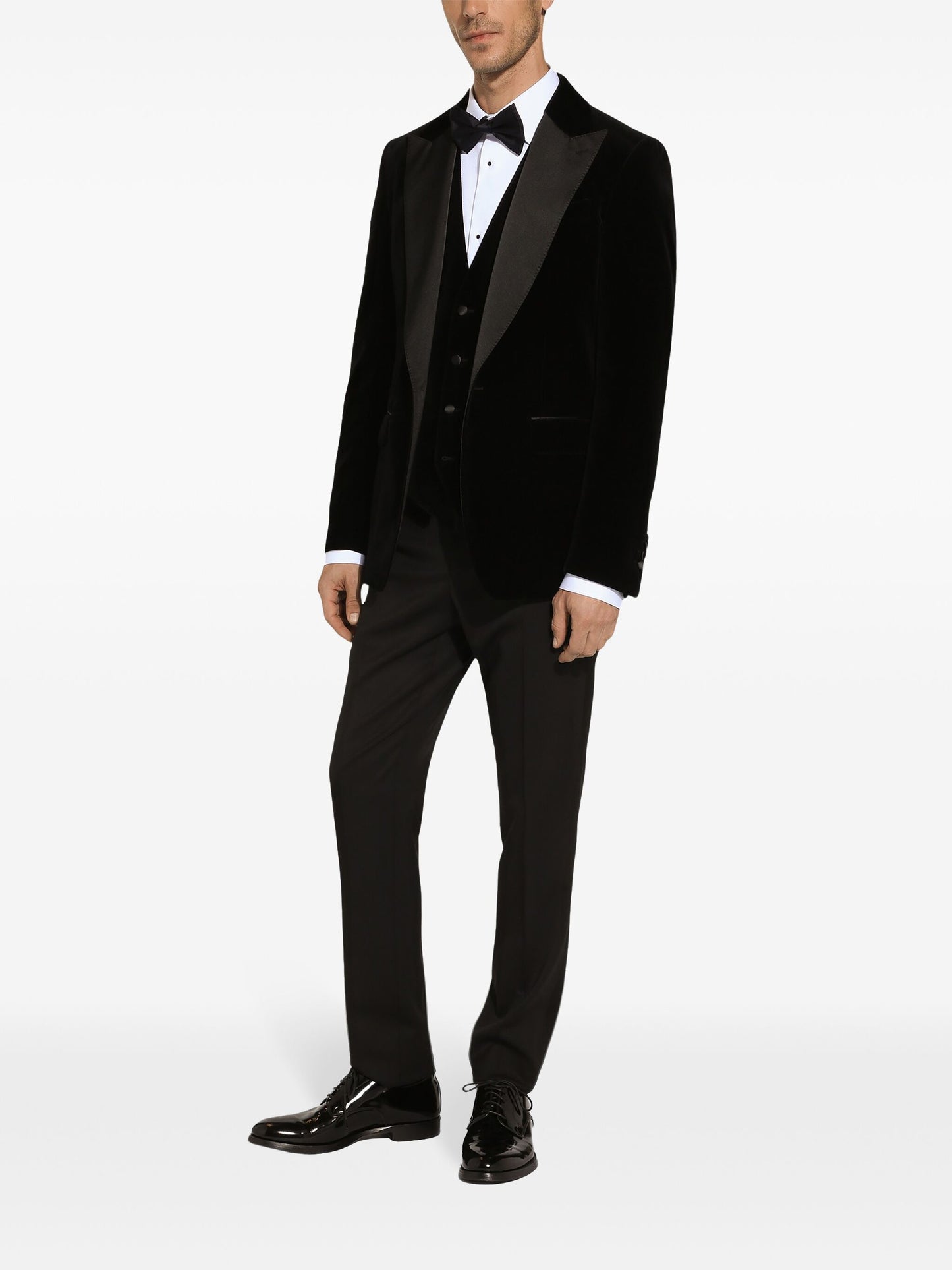 Peak Lapel Single-Breasted Blazer