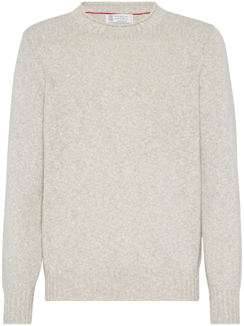 Crew-Neck Mélange Jumper