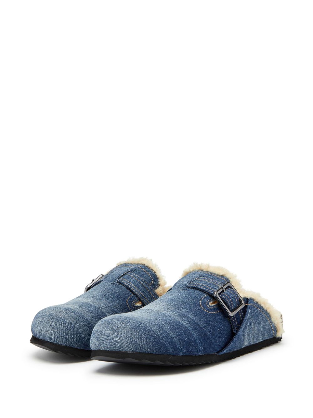 D-Woodstock Denim Slippers