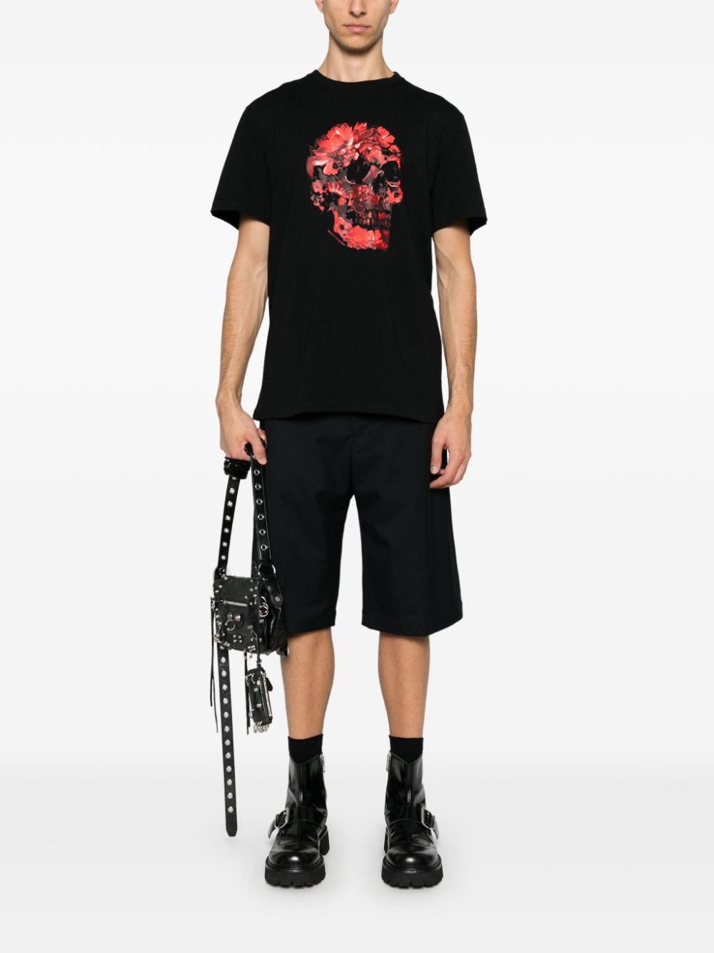 Wax Flower Skull T-Shirt