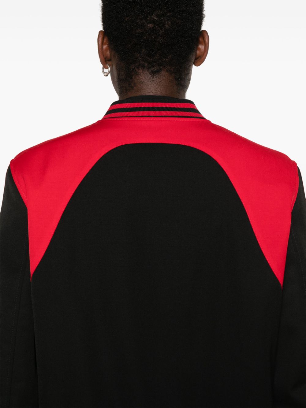 Two-Tone Reversible Bomber Jacket