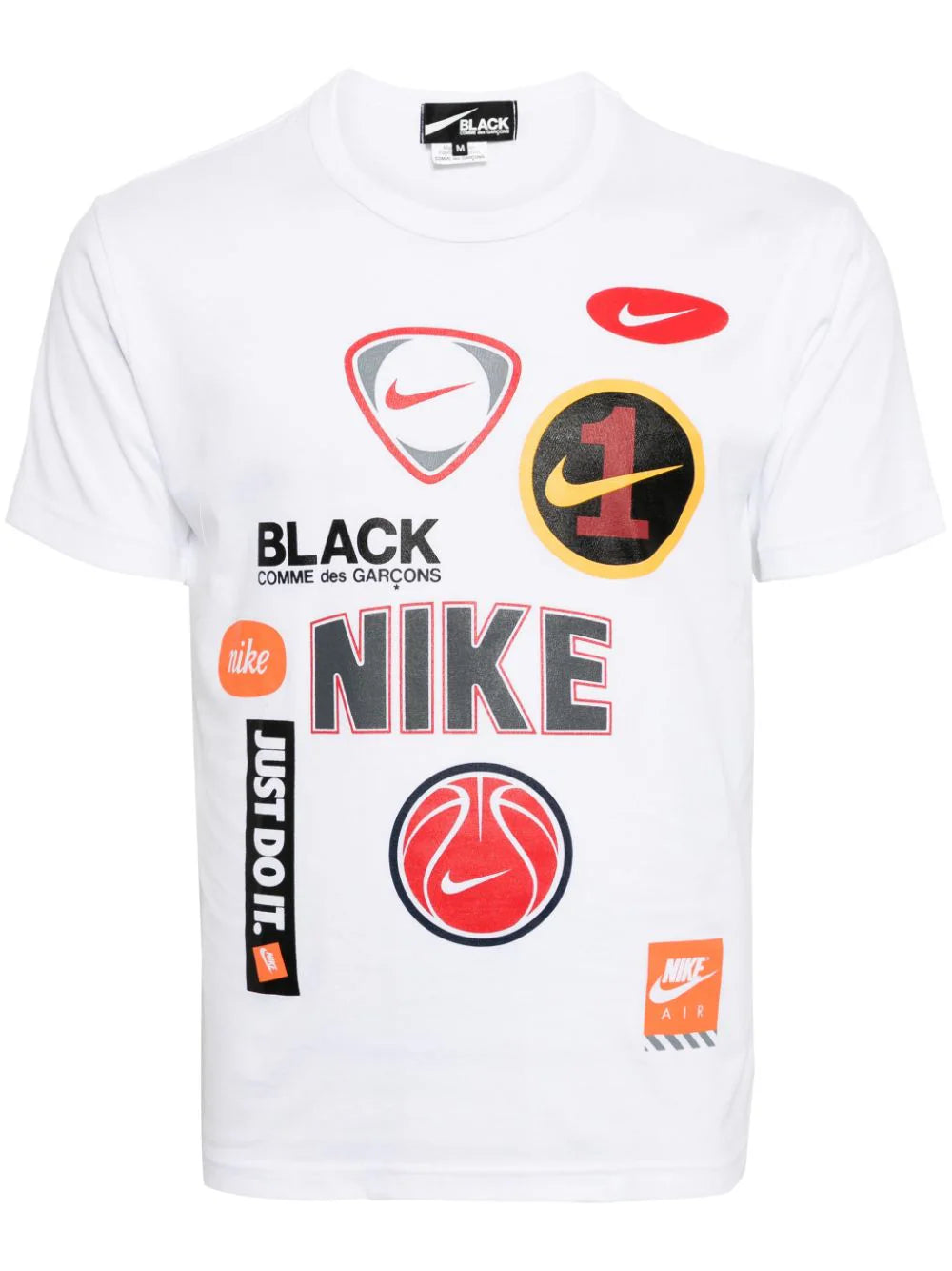 X Nike Logo-Print Cotton T-Shirt