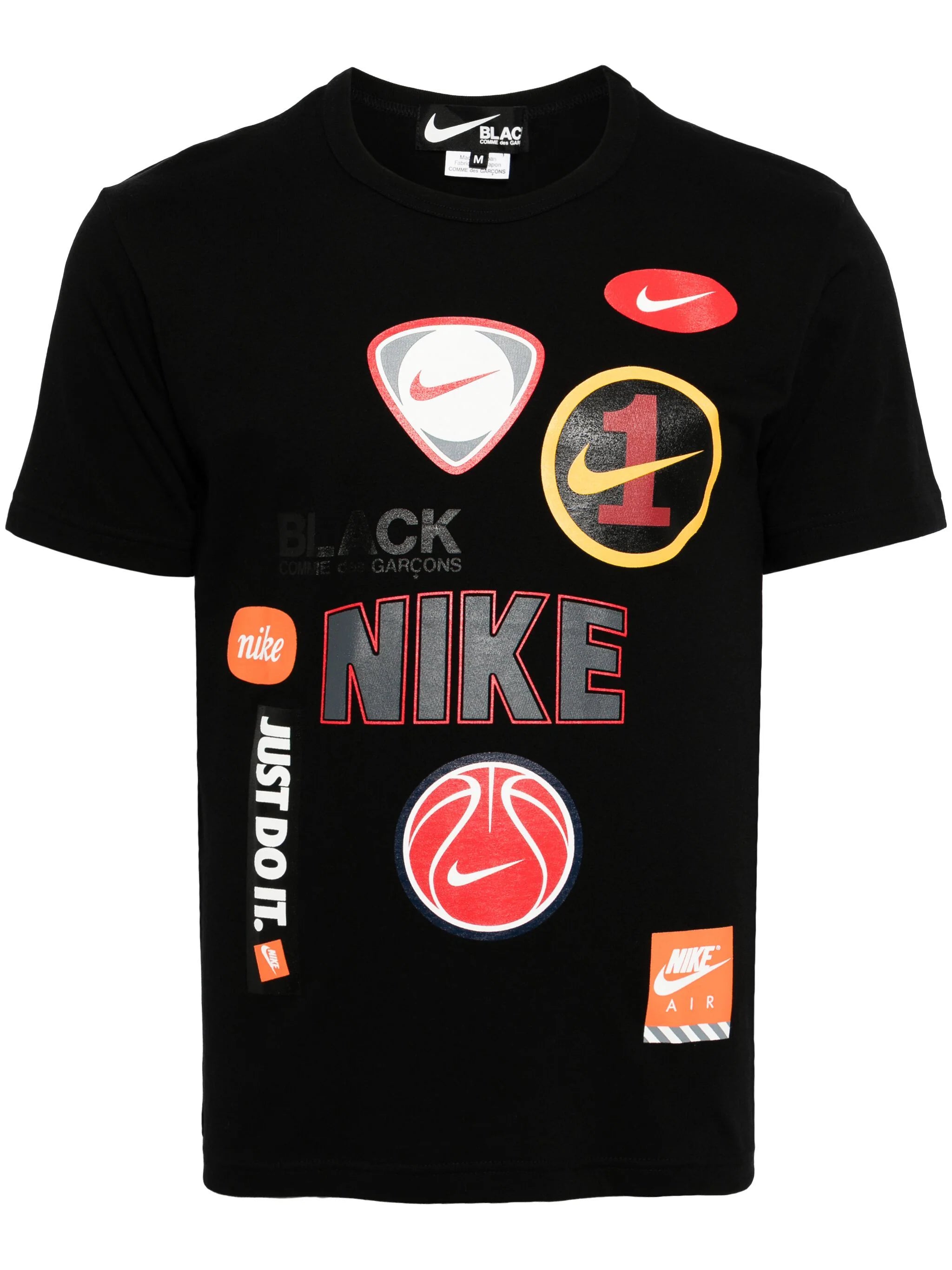 X Nike Logo-Print Cotton T-Shirt