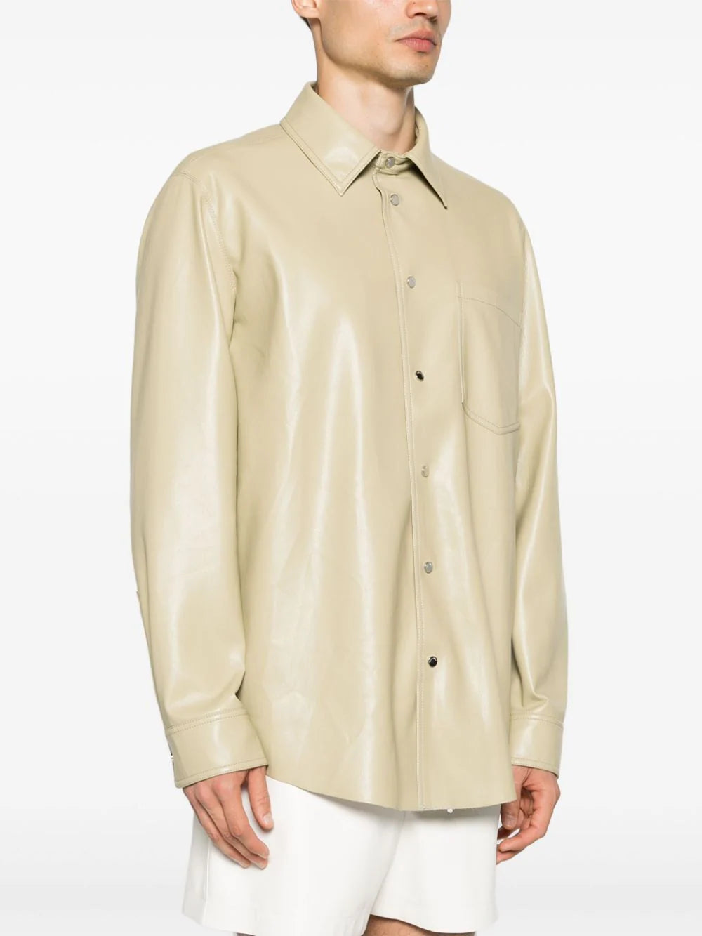 Long-Sleeve Recycled-Polyester Shirt