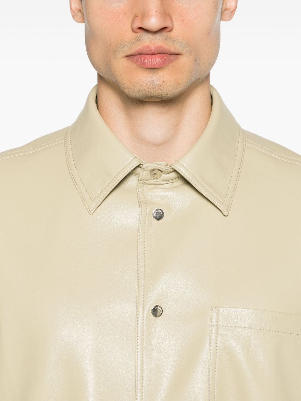 Long-Sleeve Recycled-Polyester Shirt