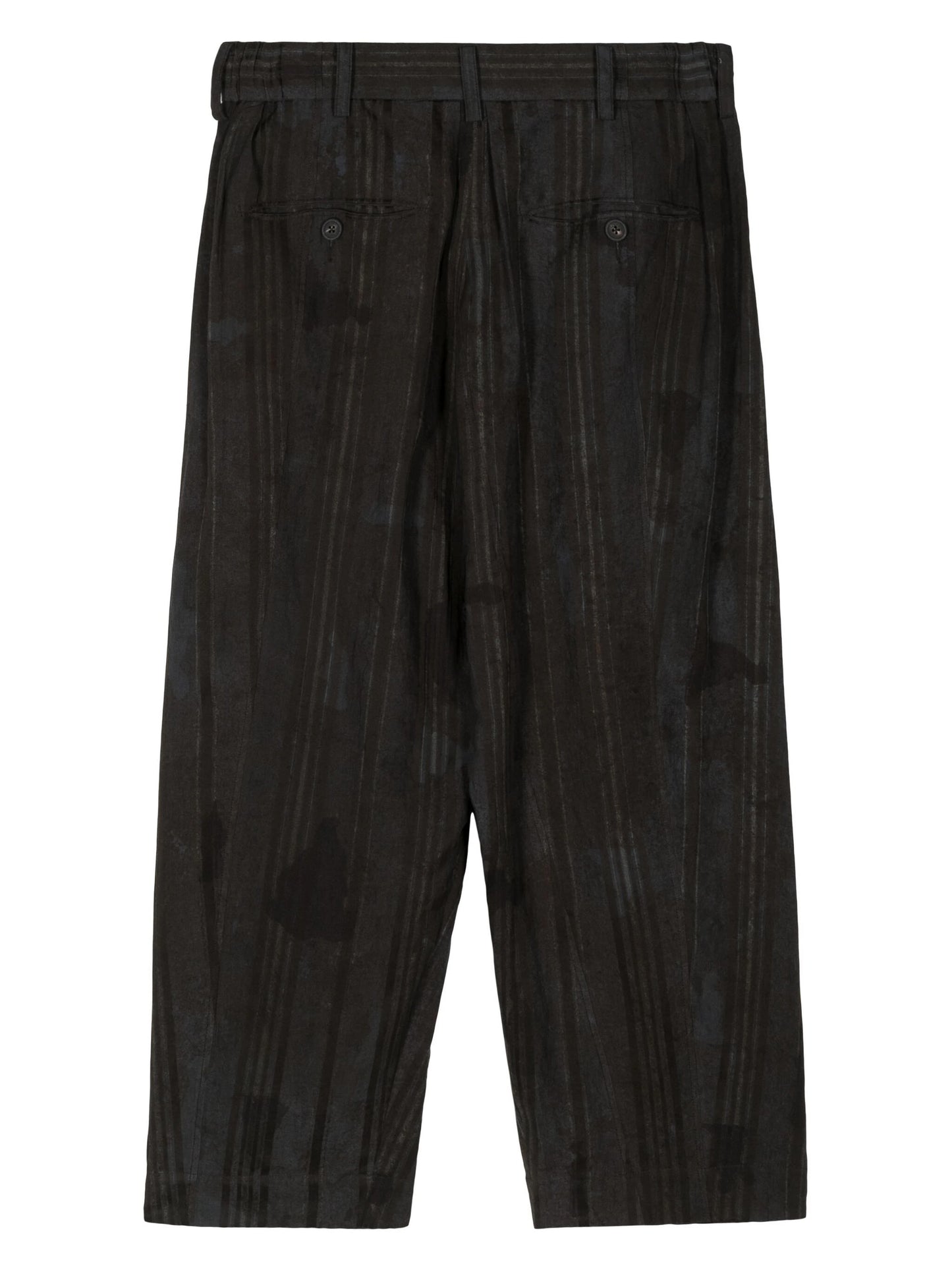 Striped Loose Fit Trousers