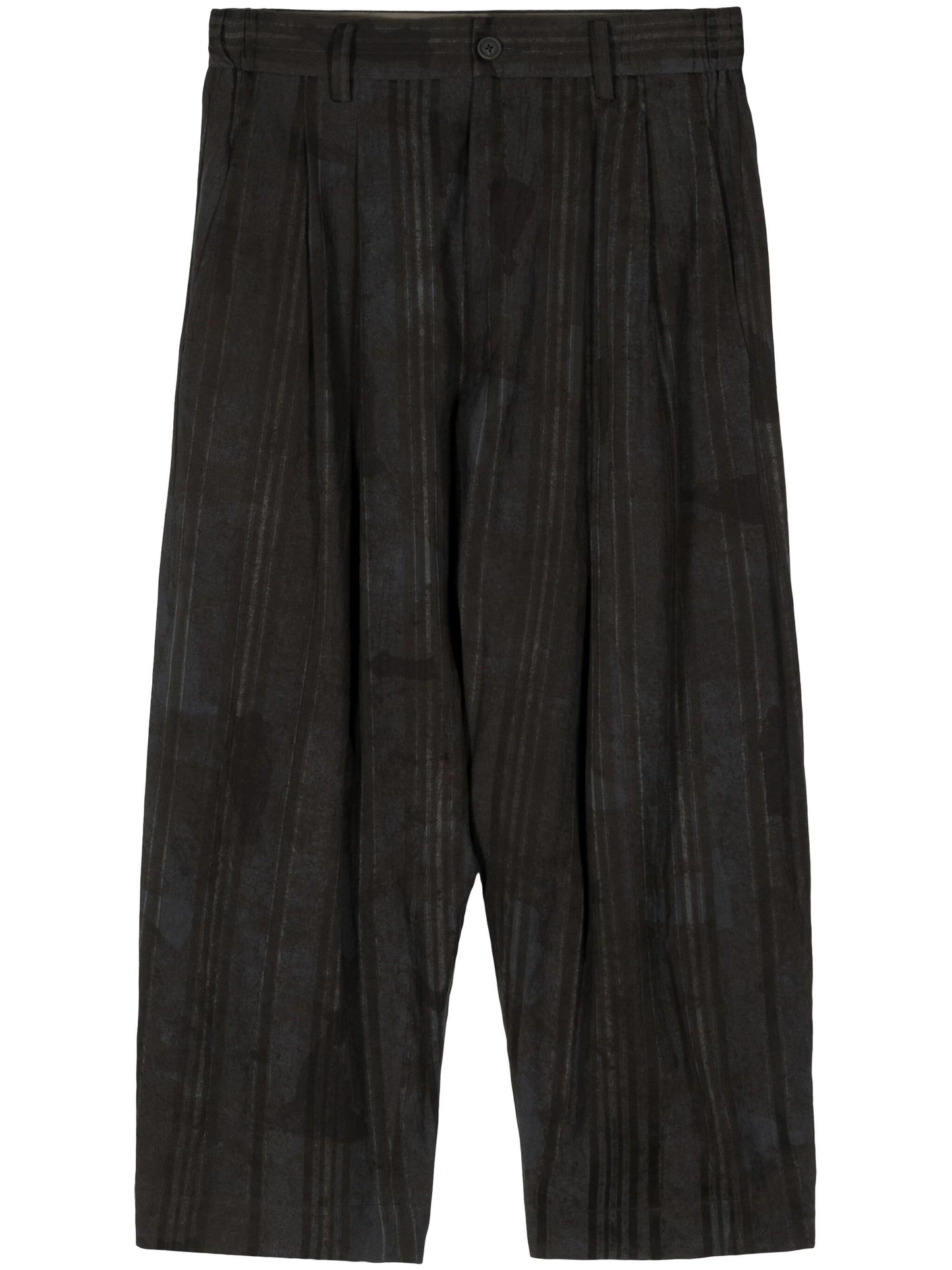 Striped Loose Fit Trousers