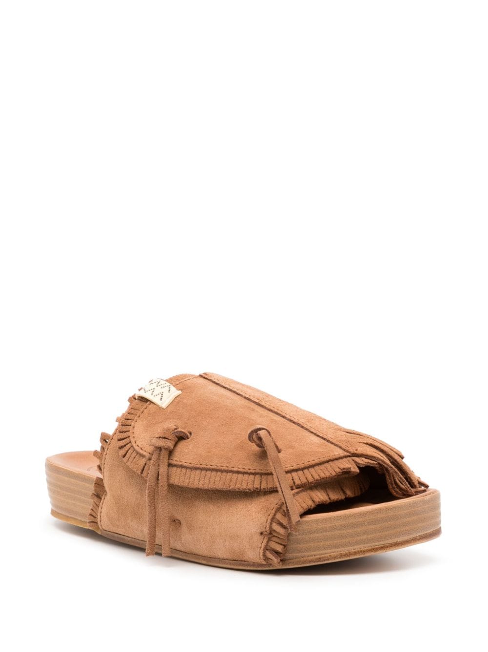 Christo Shaman Folk Suede Slides