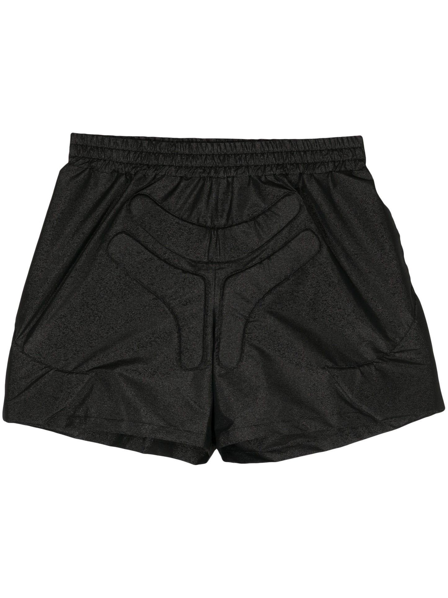 Space Logo-Embossed Track Shorts