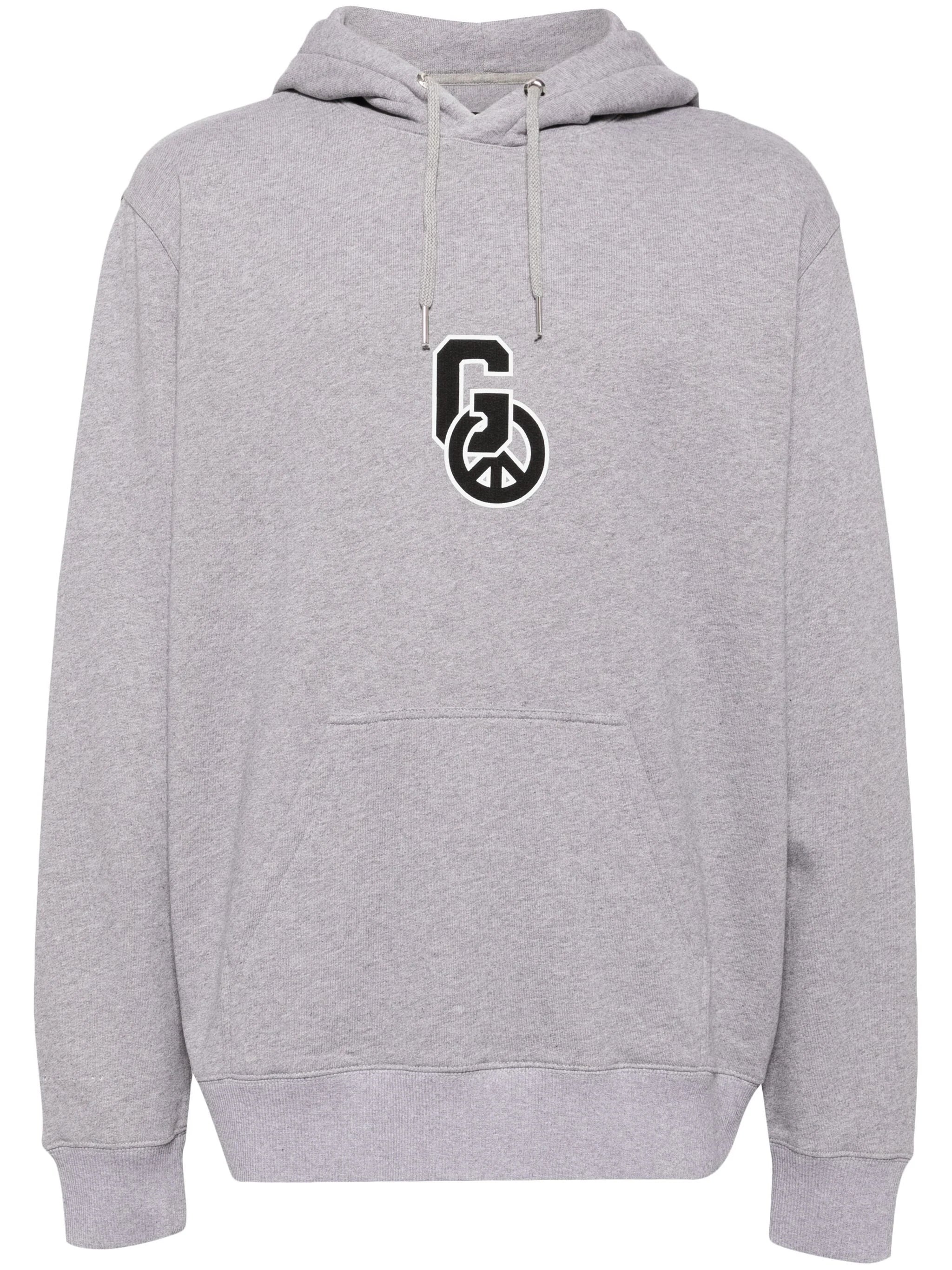 Graphic-Print Cotton Hoodie