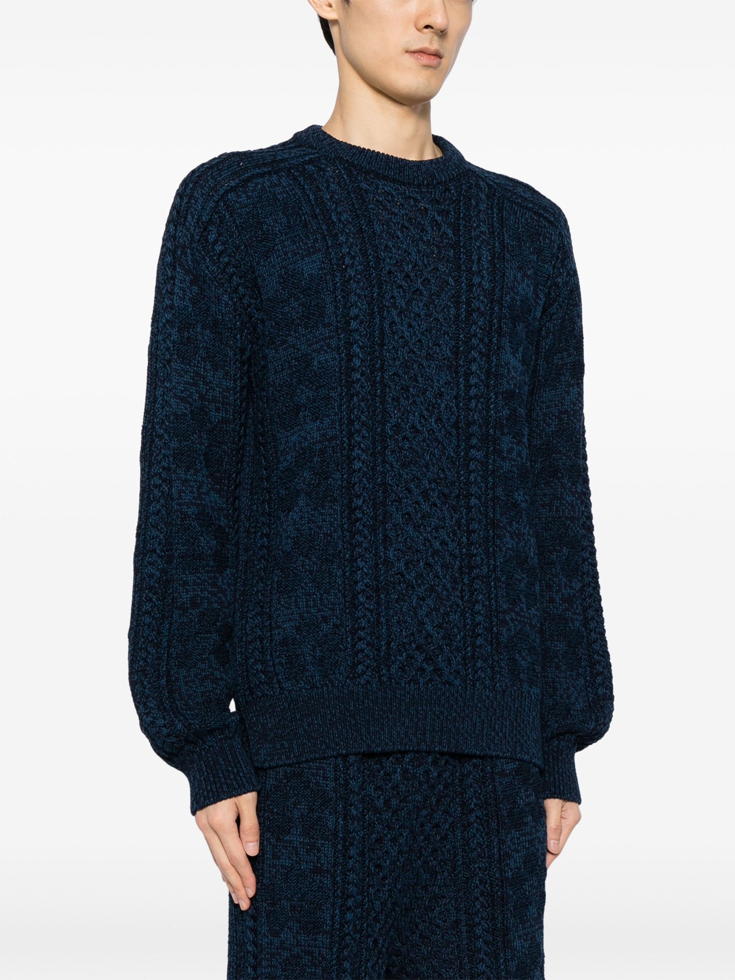 Cable-Knit Cotton Jumper