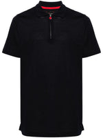 Zip-Fastening Cotton Polo Shirt