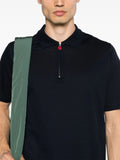 Zip-Fastening Cotton Polo Shirt