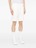 Logo-Embroidered Jersey Track Shorts