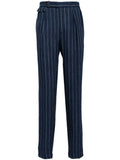 Straight-Leg Linen Trousers