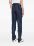 Straight-Leg Linen Trousers