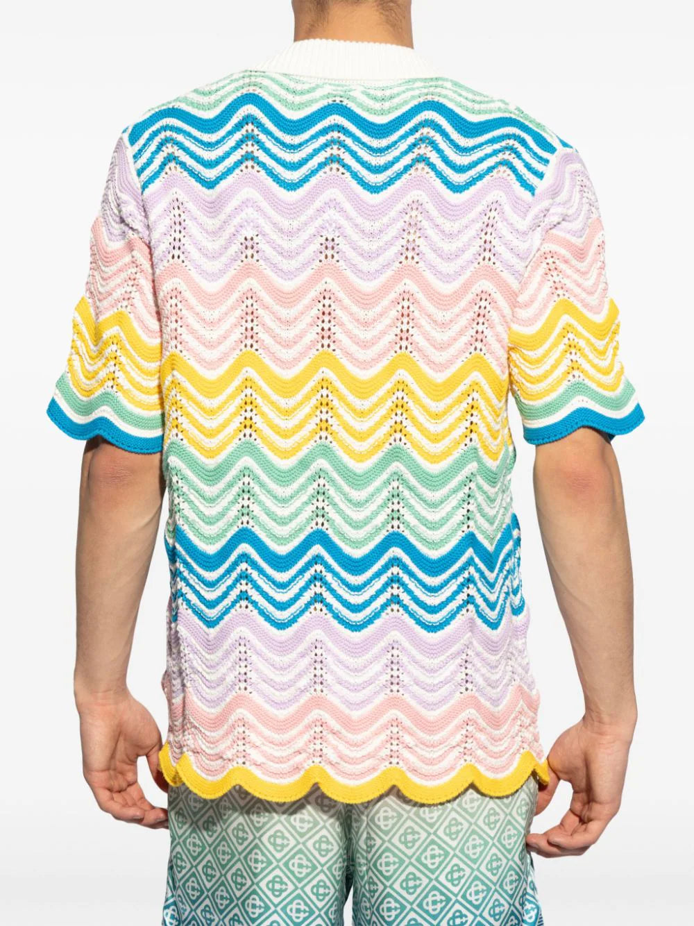 Wave Crochet Shirt