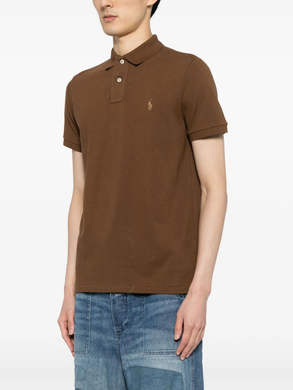 Short-Sleeve Cotton Polo Shirt