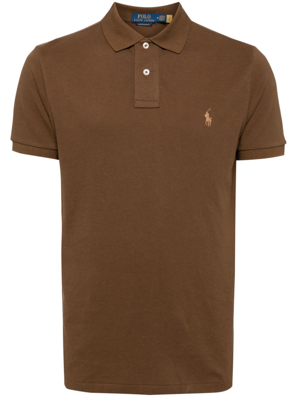 Short-Sleeve Cotton Polo Shirt