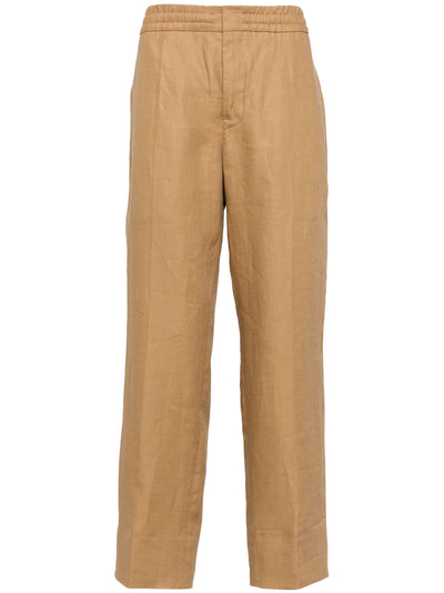 Elasticated Slim-Fit Trousers