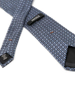 Patterned-Jacquard Silk Tie